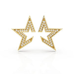 Half Star Earring