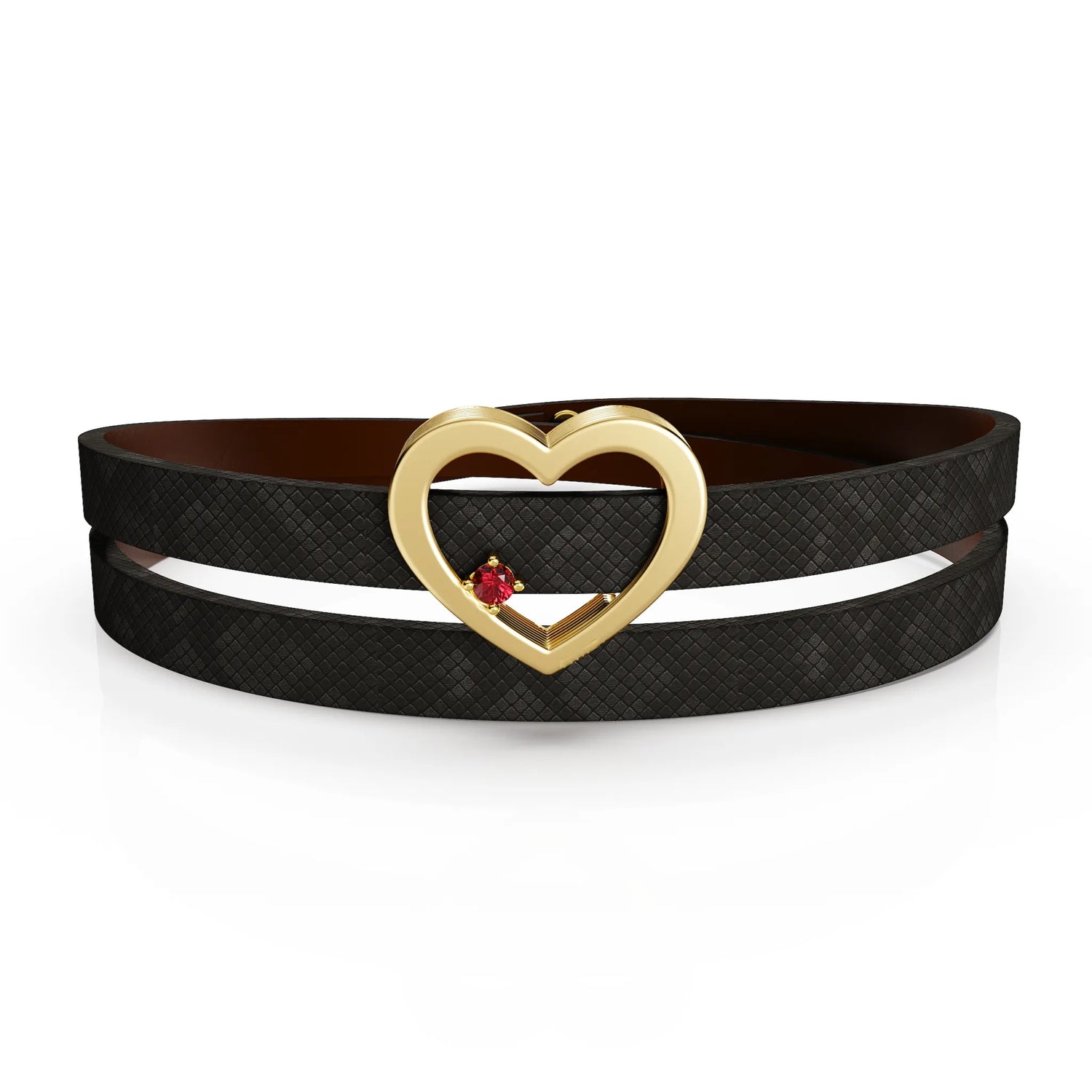 Gold Jewel Heart Bracelet