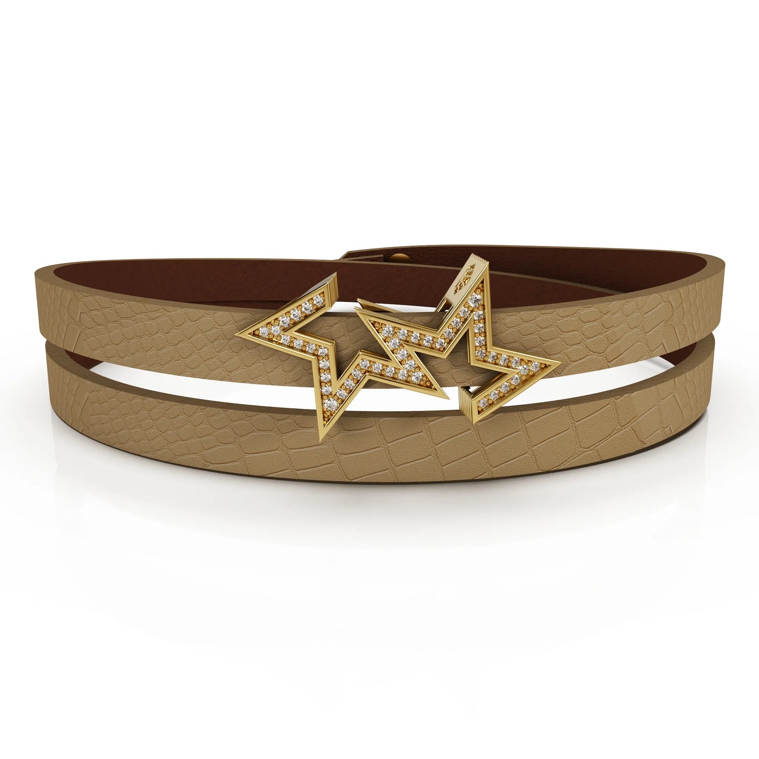 Gold Half Star Bracelet