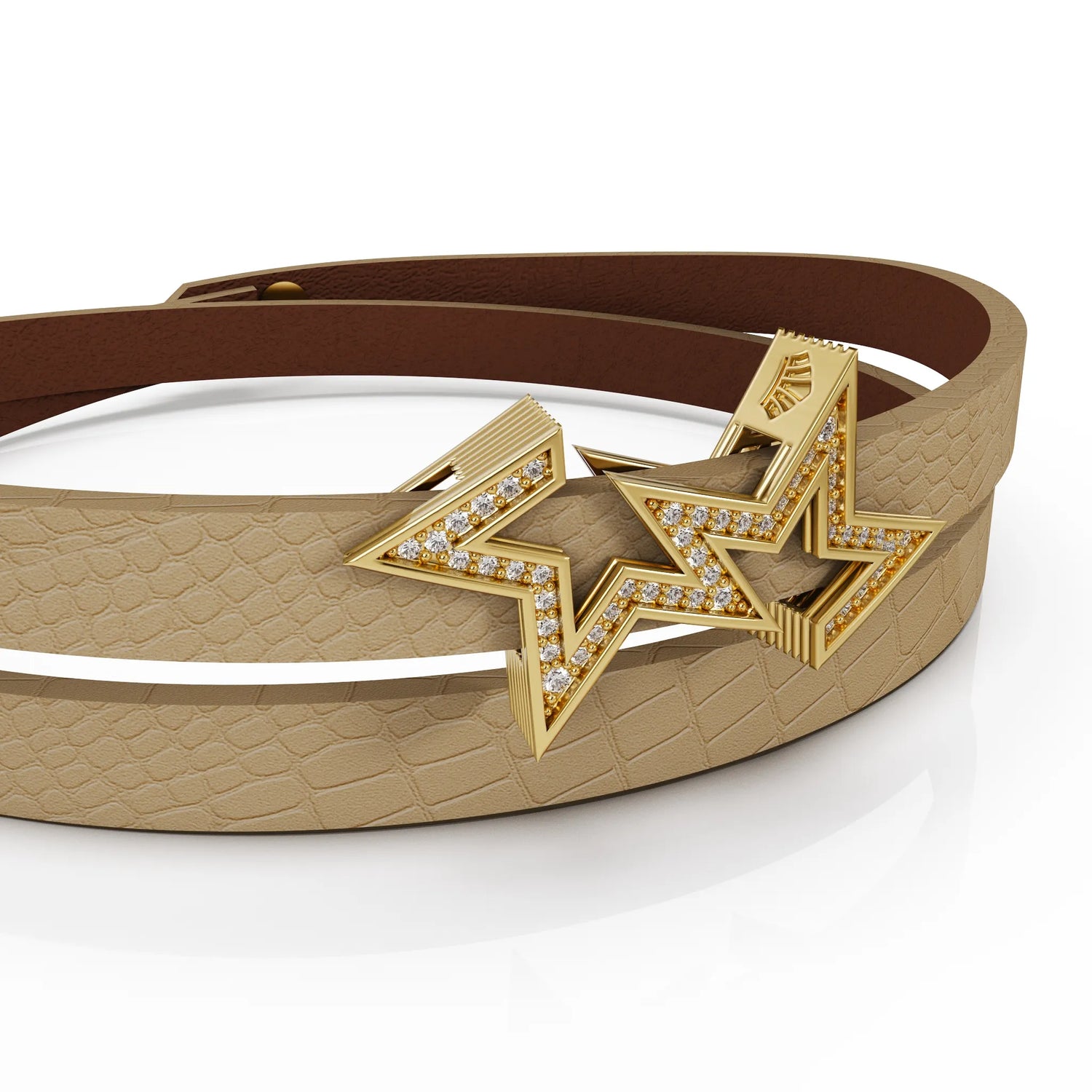 Gold Half Star Bracelet