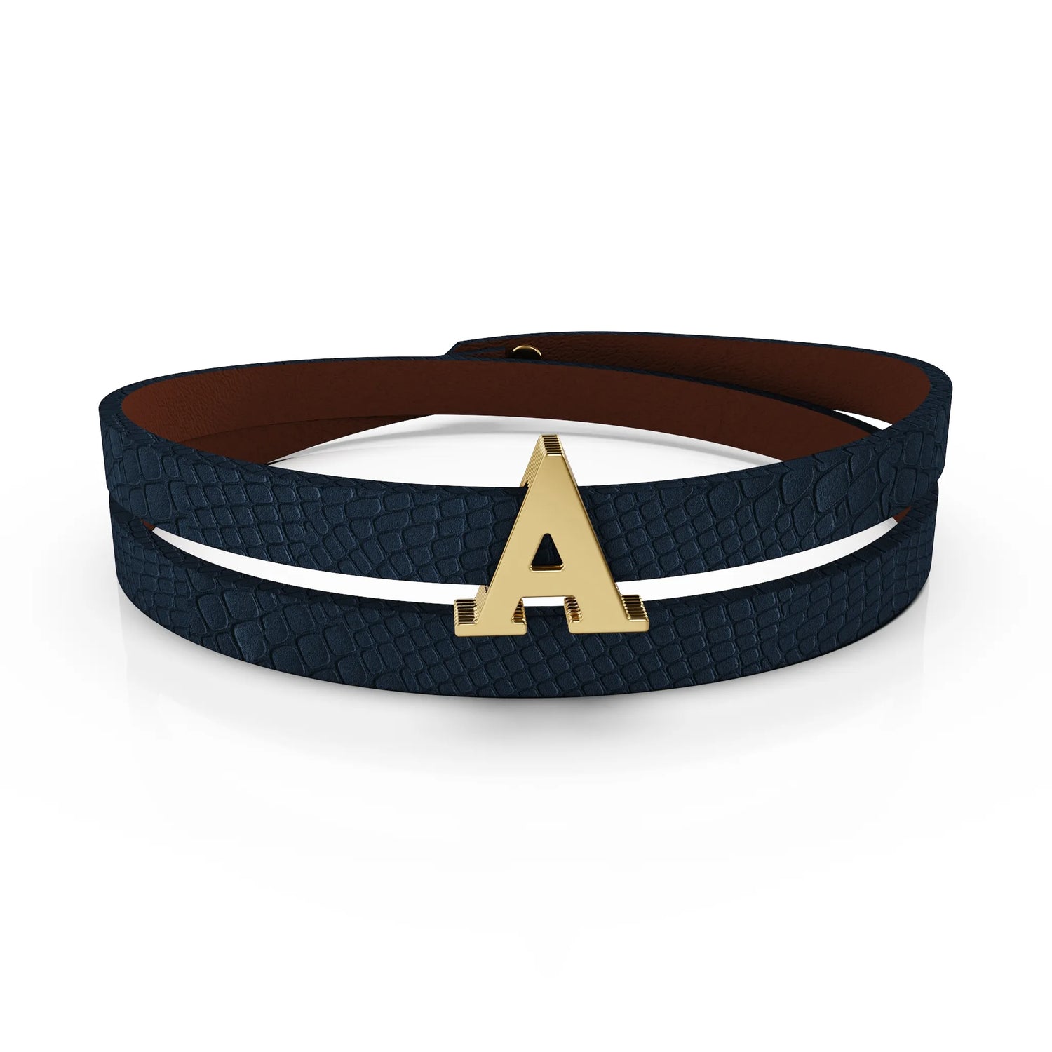 Gold A Symbol Bracelet