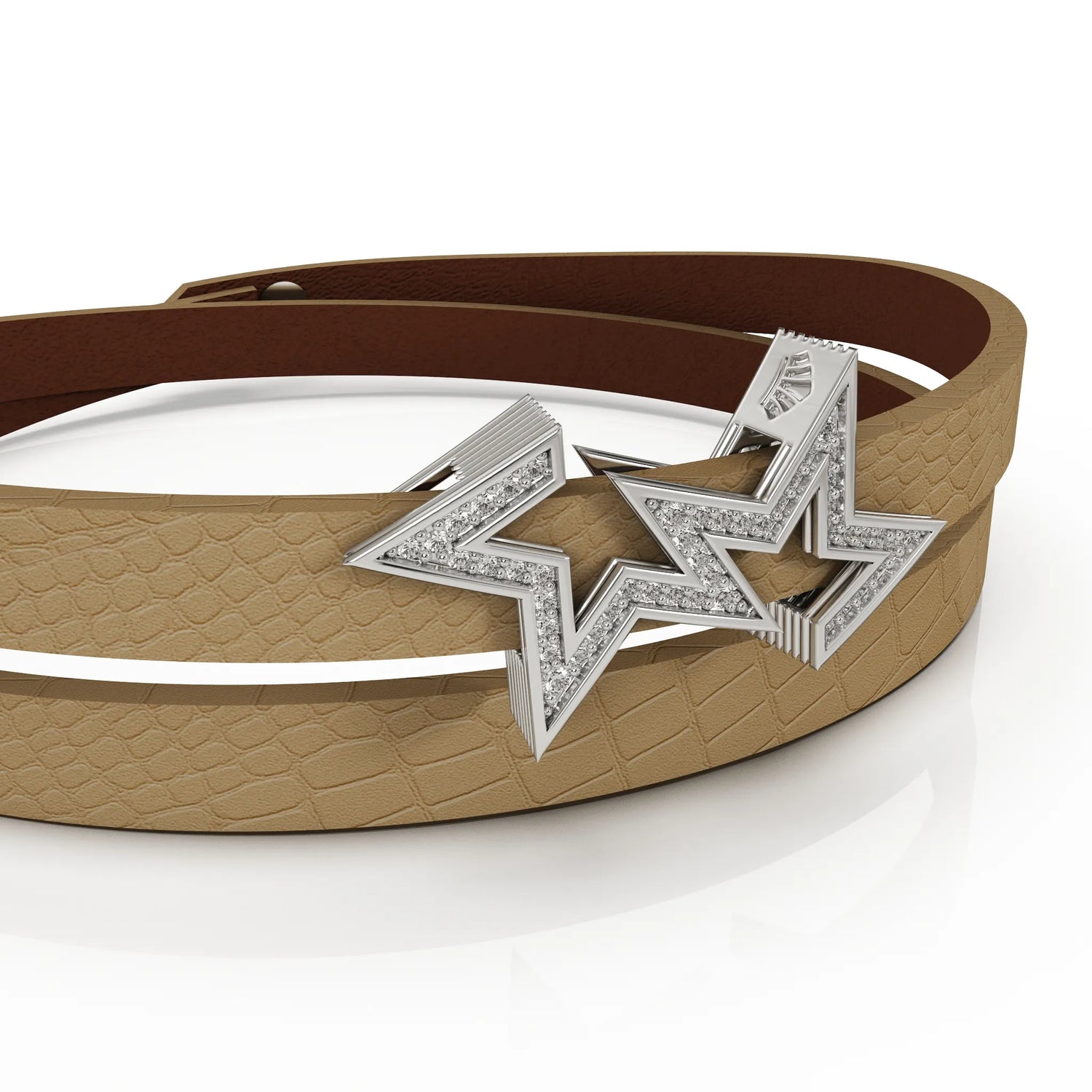 Silver Half Star Bracelet