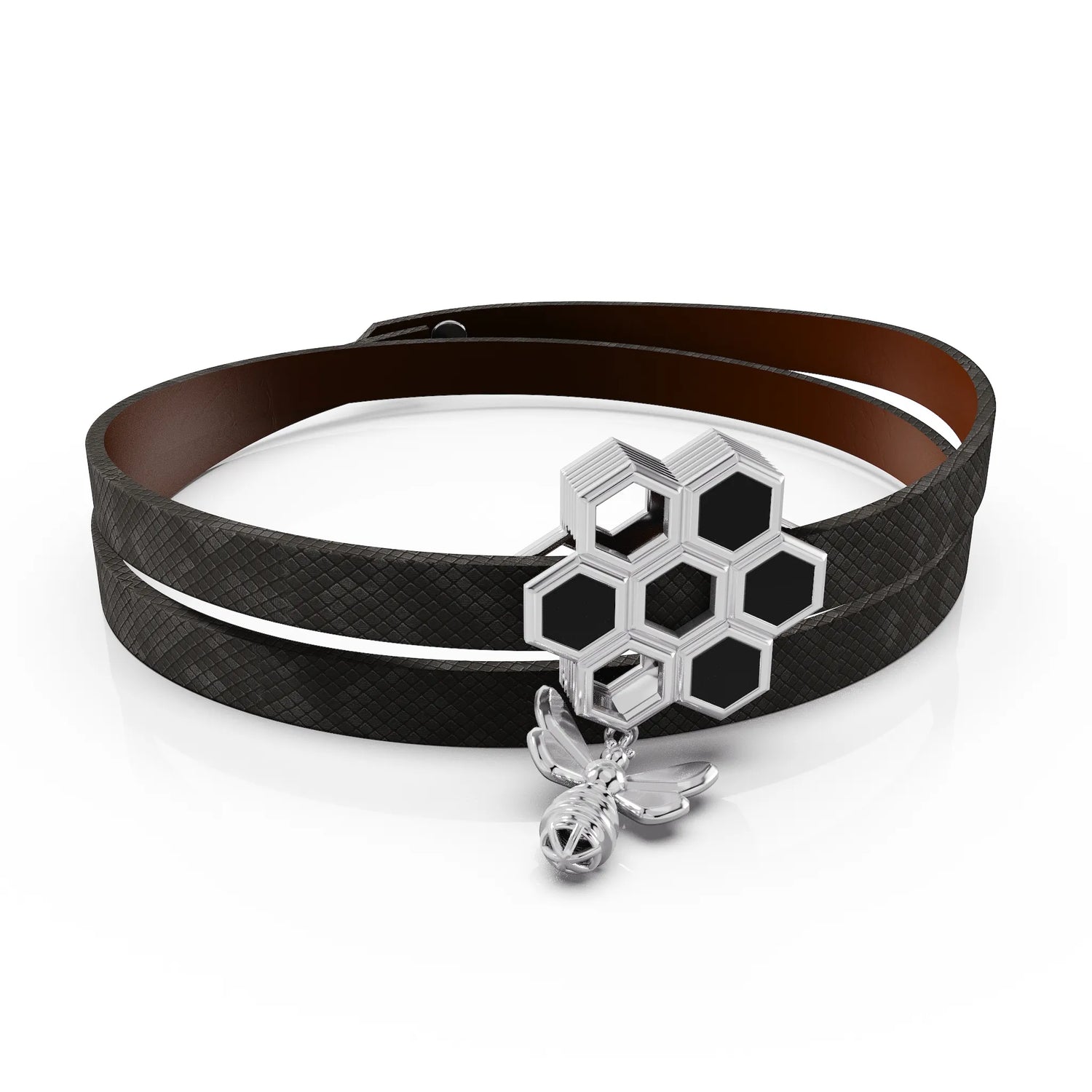 Silver Honeybee Bracelet