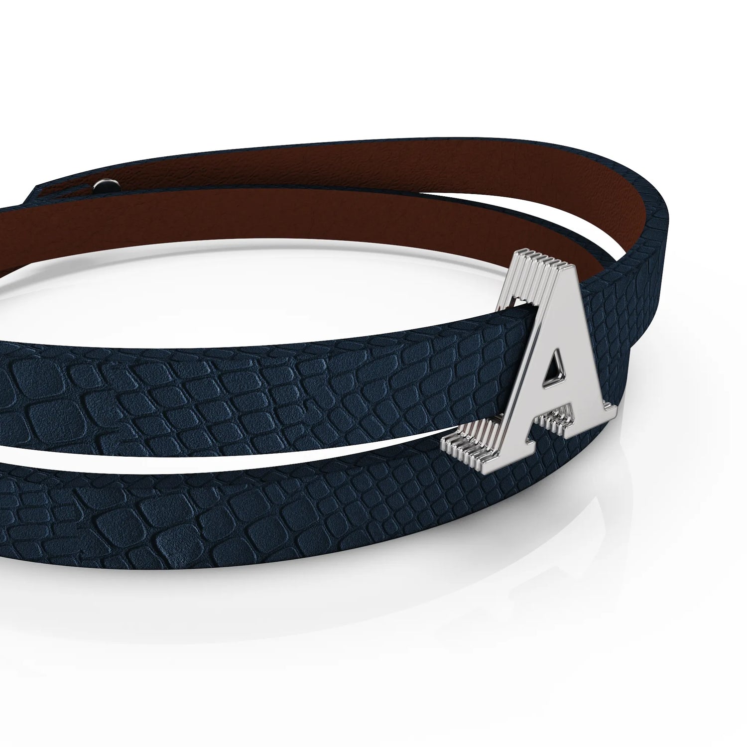 Silver A Symbol Bracelet