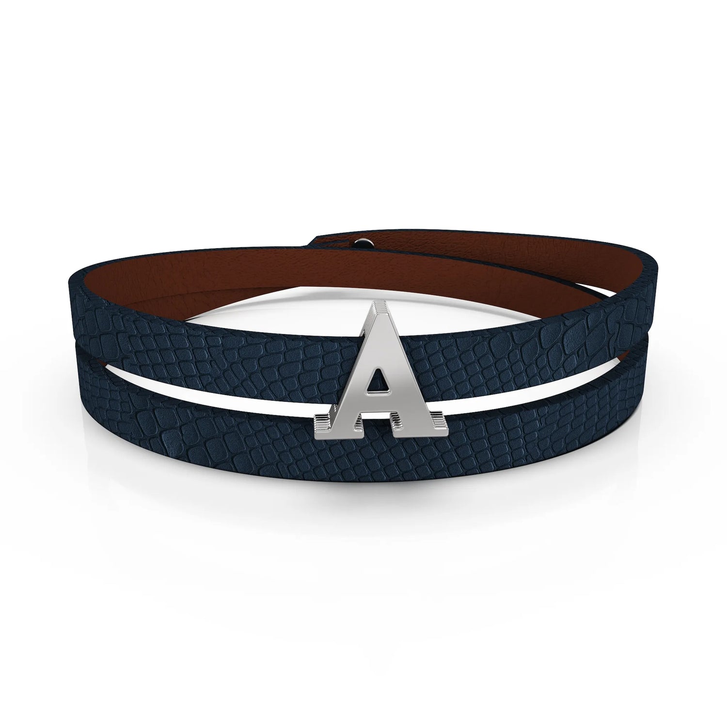 Silver A Symbol Bracelet