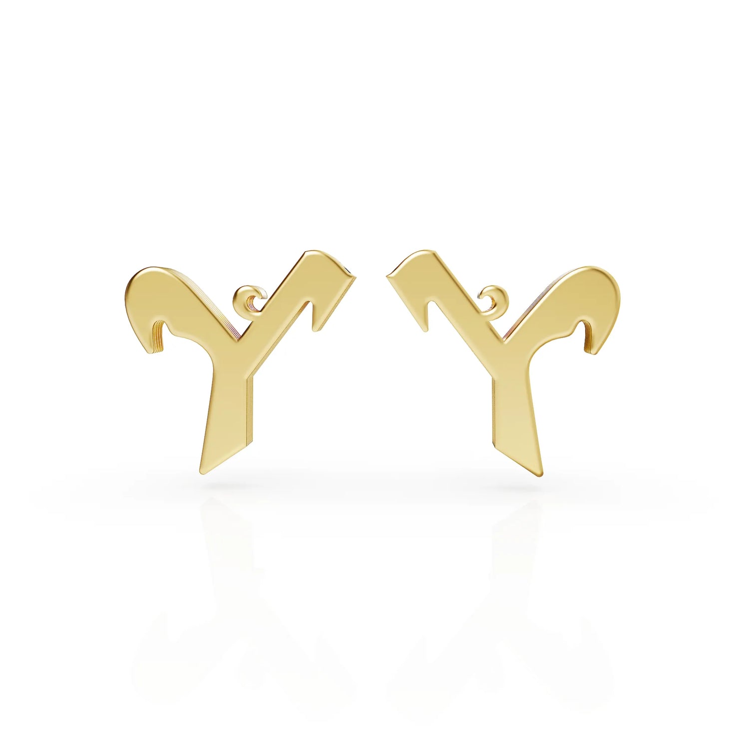 Y Symbol Earring