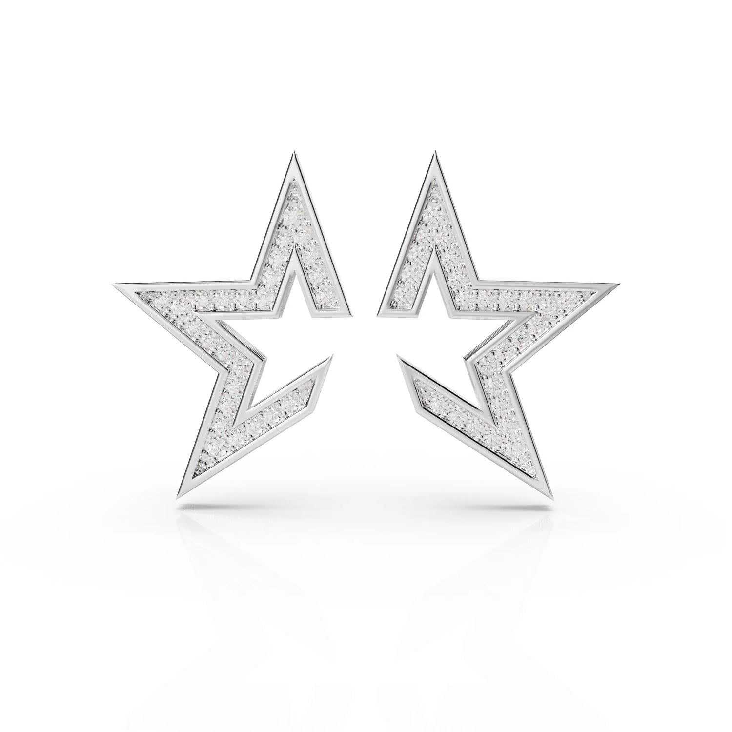 Half Star Earring