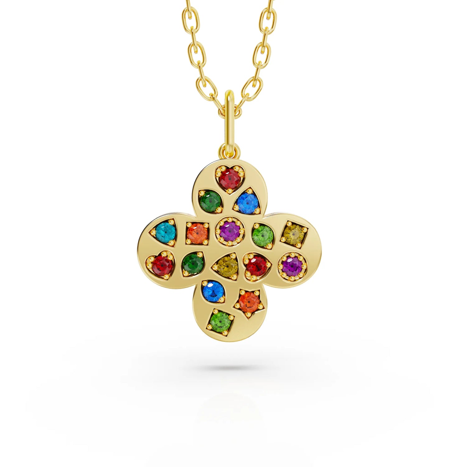 Jewel Flower Pendant