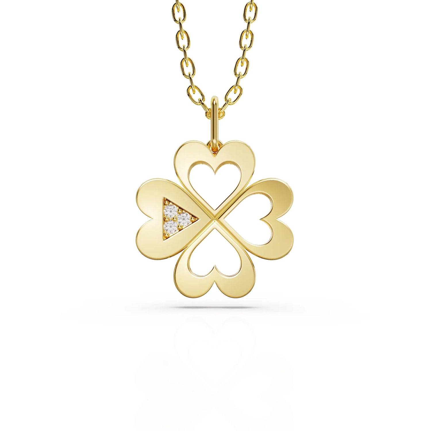 Heart Flower Pendant