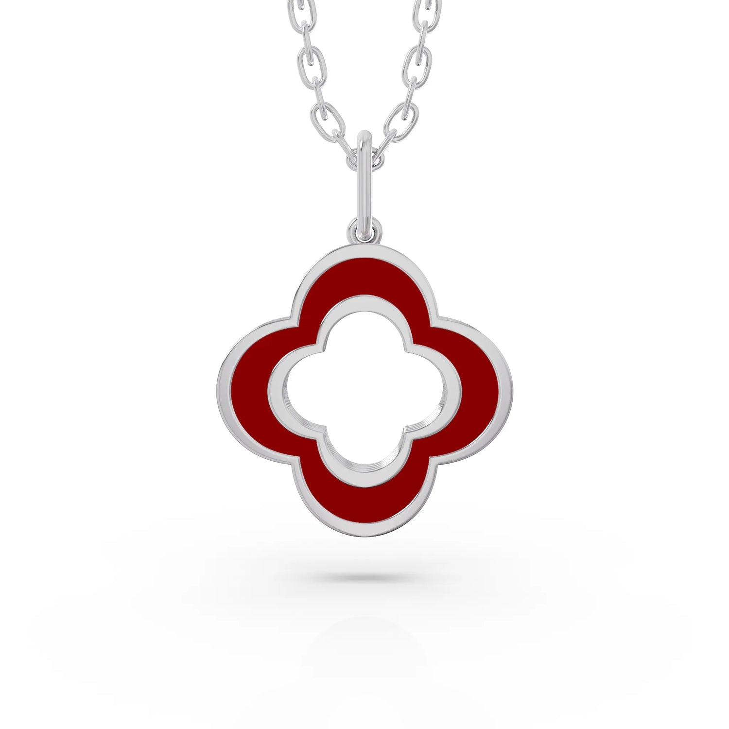 Red Flower Pendant