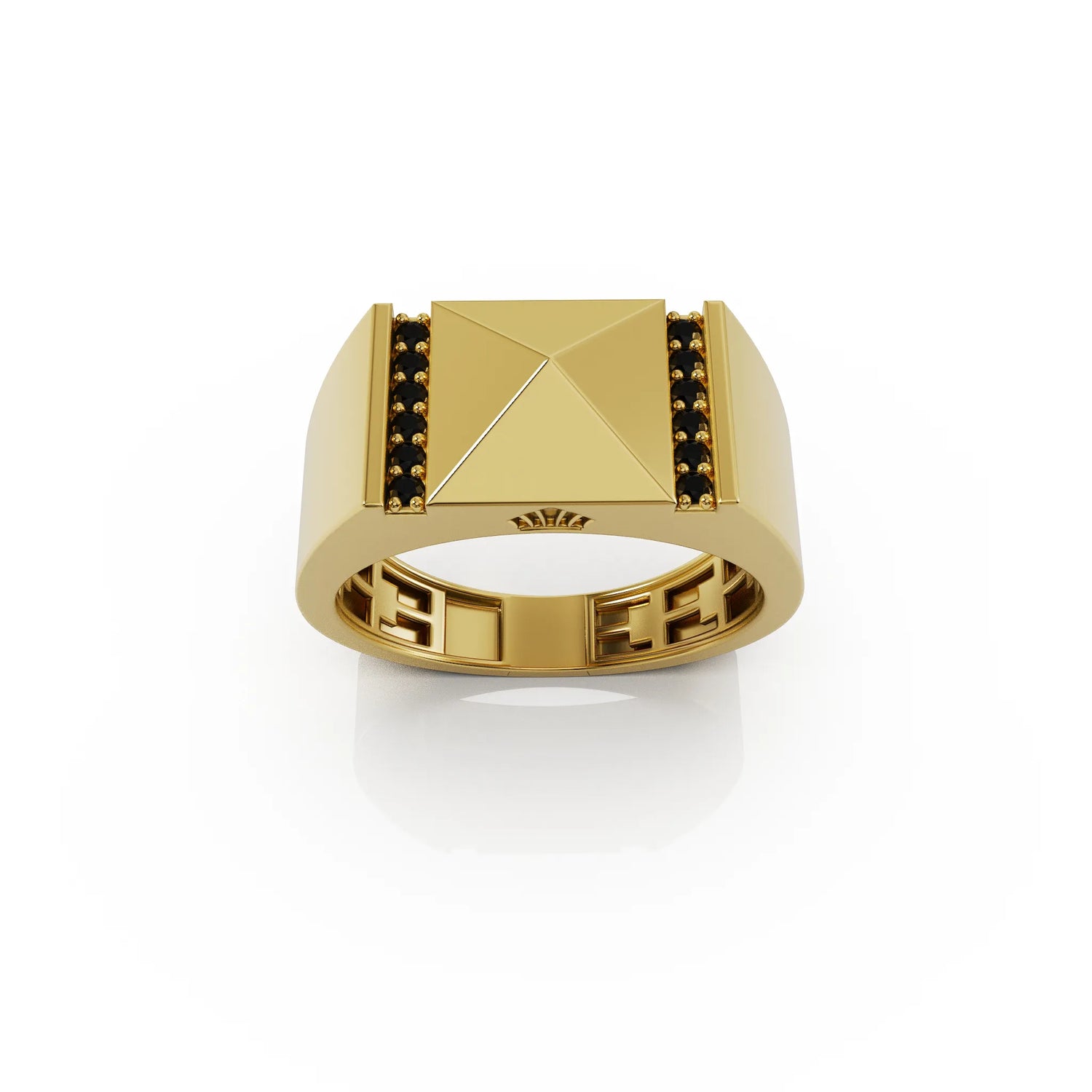 Square Pyramid Ring