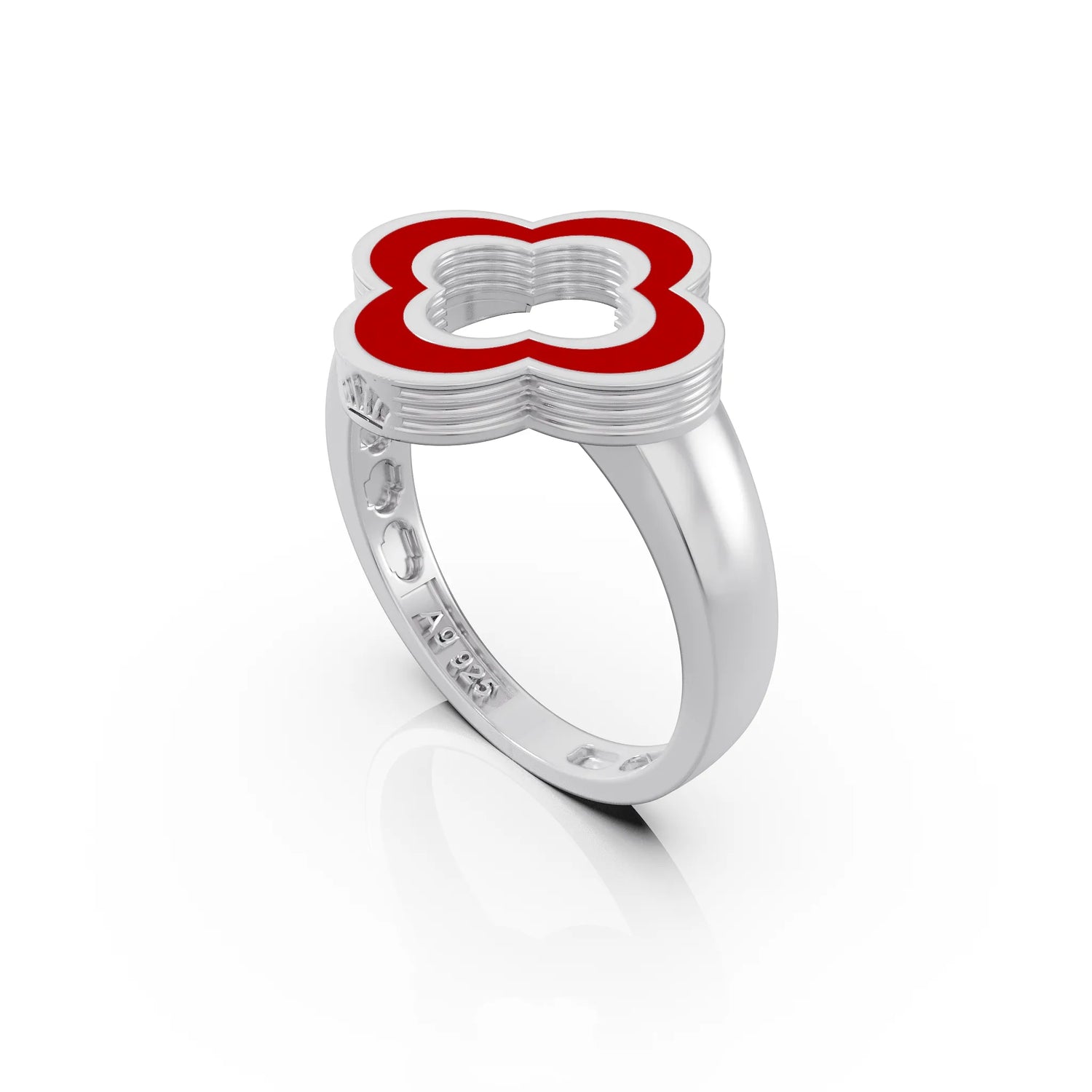 Red Flower Ring